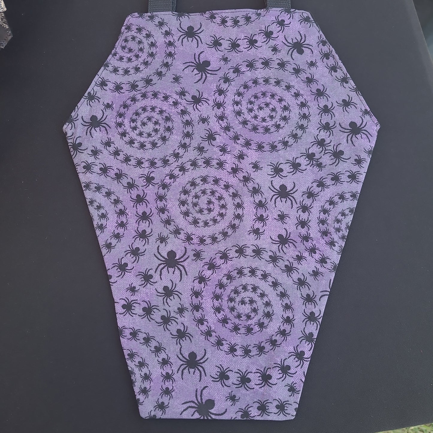 Coffin shaped tote bag